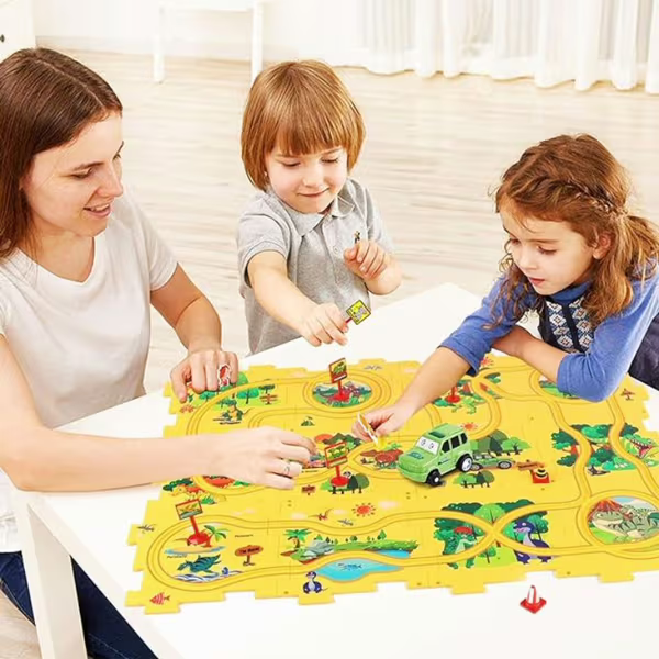 Kids Racetrack Puzzle